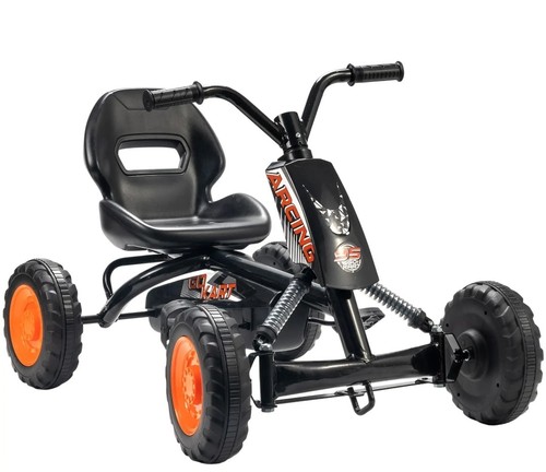 Kids pedal kart with steel - go,